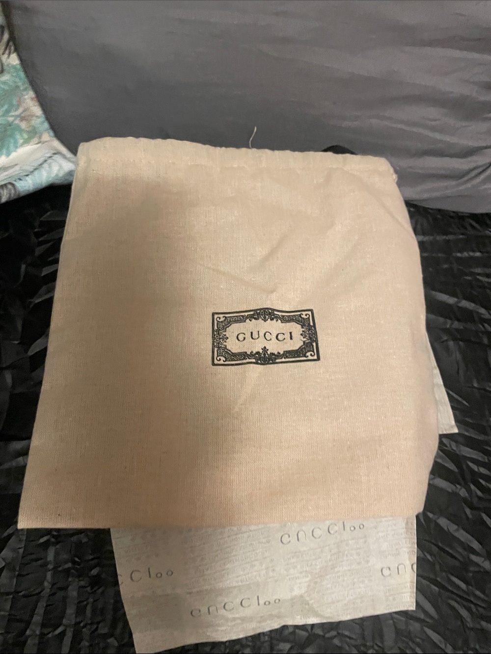 Gucci Floral Tiger Canvas Tote — Cream, Green, Blue - Picture 3 of 17